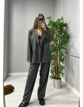 GRİ BLAZER TAKIM